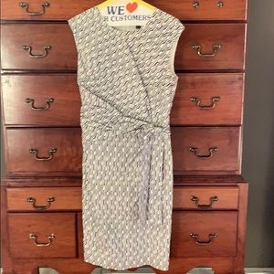 Ann Taylor geometric patterned dress